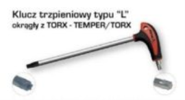 Ključ Torx - rezistorx  sa T-ručicom T10 ASTA